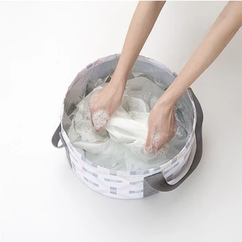 

Creative Collapsible Outdoor Travel Portable Storage Bag Multi-Function Modern Home Bathroom Sundries Laundry Storage Basket