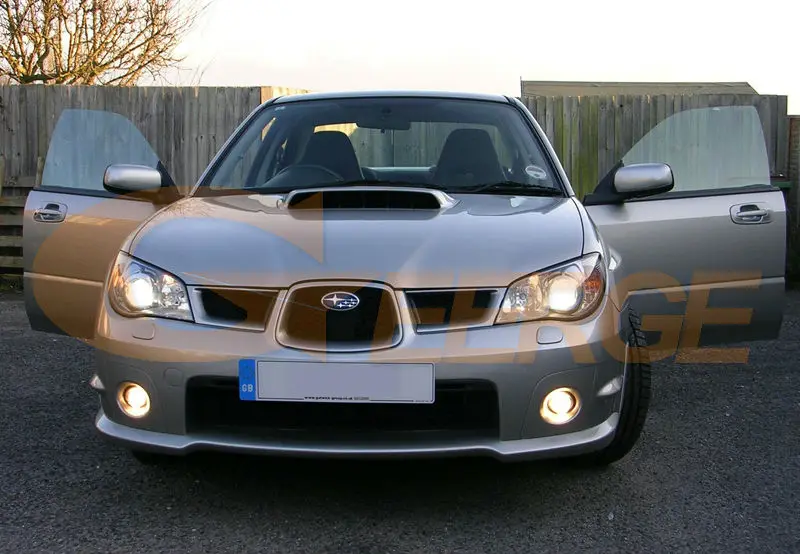 Для Subaru Impreza 2006 2007 головной светильник smd комплект светодиодов «глаза ангела» Дневной светильник отличное Ультра яркое освещение DRL