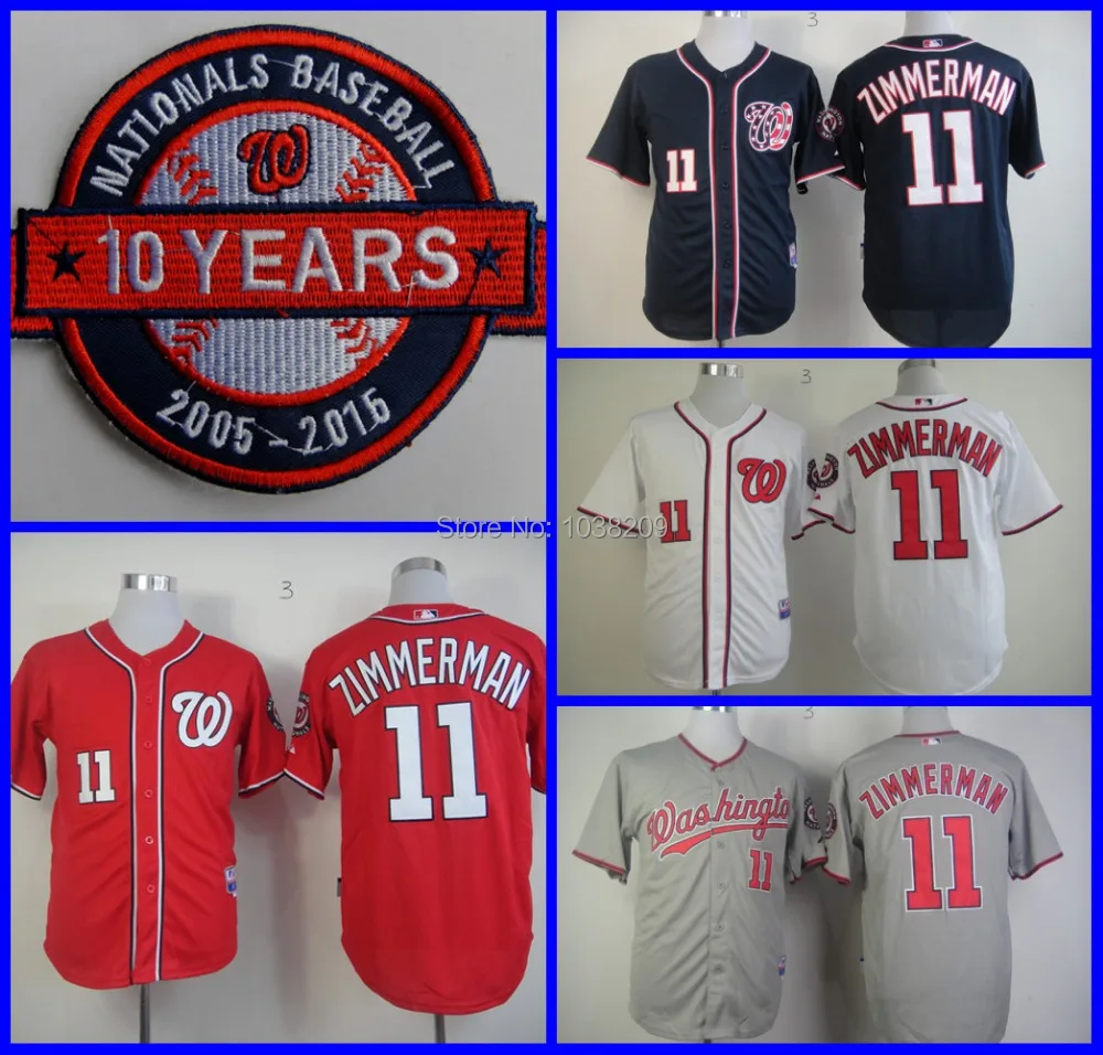 washington nationals zimmerman jersey