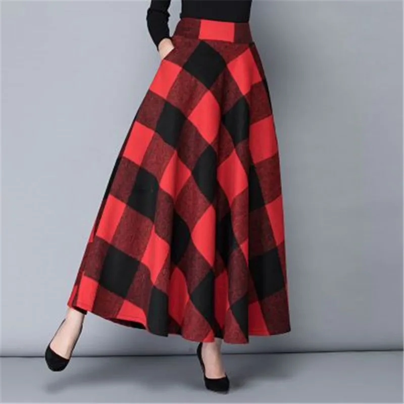 Black Red Plaid