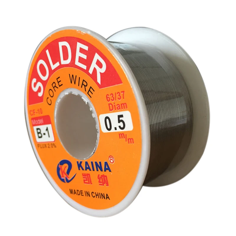 63/37 0.5mm-2.0mm 50g/100g Rosin Core Welding Tin Lead Solder Iron Wire Reel New