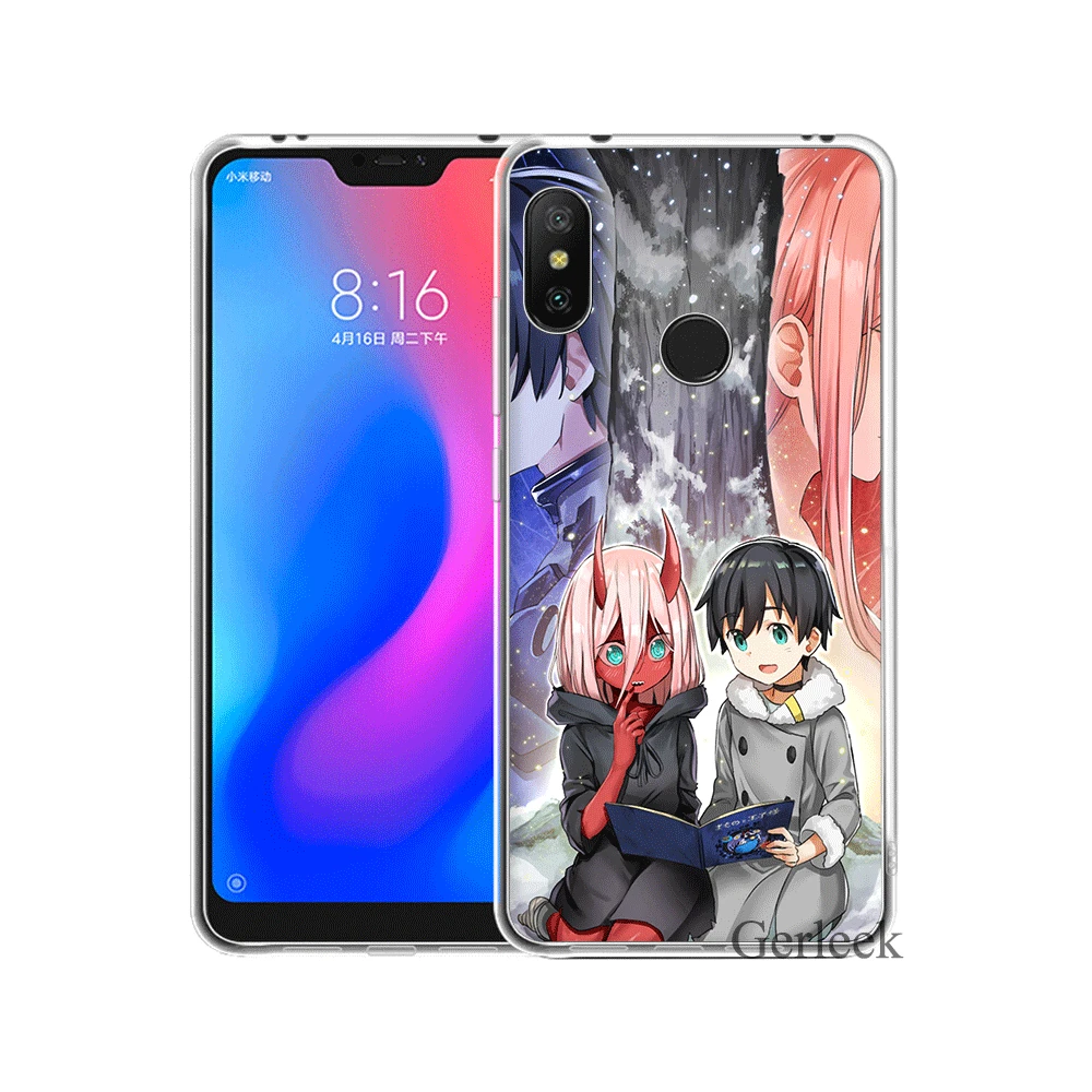 Чехол для телефона Darling In The FranXX Xiaomi Mi 5 5S 6 8 SE A1 A2 5X 6X Lite Mix 2S F1 Shell|Чехлы-накладки| |