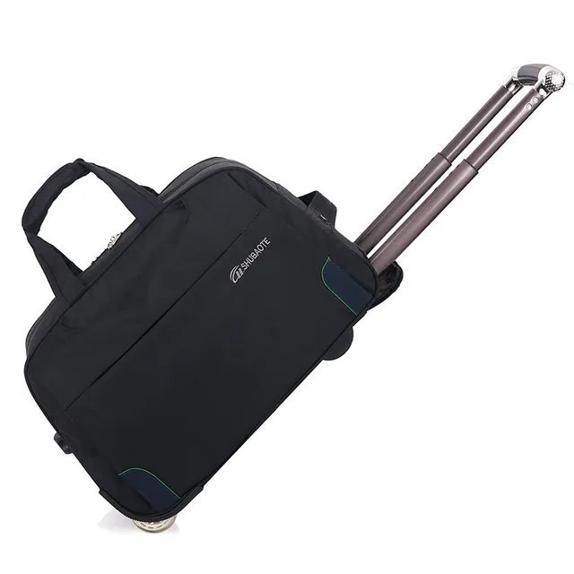 Trolley Travel Bag Hand Luggage Rolling Duffle Bags Waterproof Trolley Travel Bag Hand Luggage Rolling Duffle Bags Waterproof Oxford Suitcase Wheels Carry On Uni