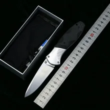 LOVOCOO Акция 581 D2 стальной алюминиевый G10 складной нож с ручкой для походов на открытом воздухе Карманные охотничьи кухонные ножи для выживания инструмент для повседневного использования