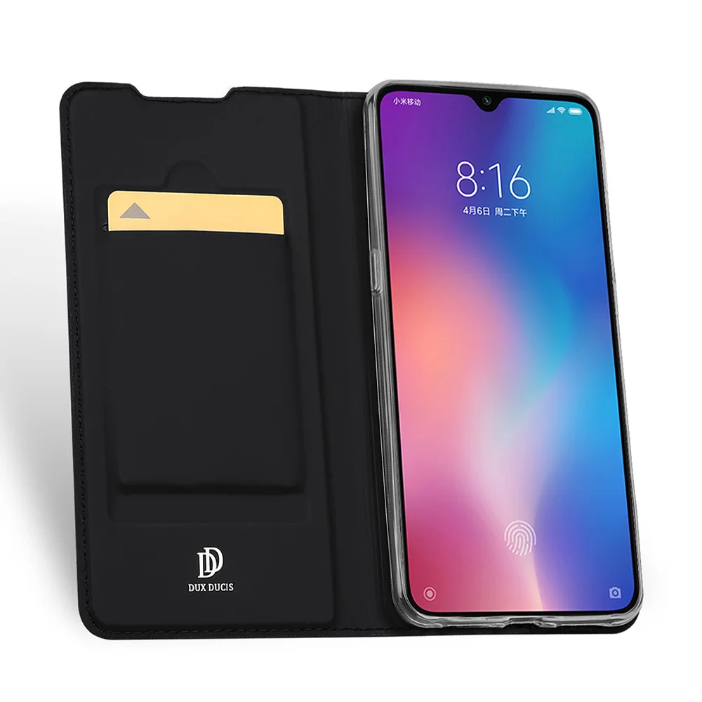 Чехол DUX DUCIS для Xiaomi mi 9 Роскошный чехол из искусственной кожи с откидной крышкой и