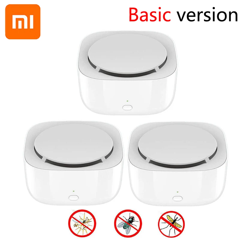 

2019 New Xiaomi Mijia Mosquito Repellent Killer Fan Drive Volatilization Timing mode Auto shut-down with LED light use 90 days