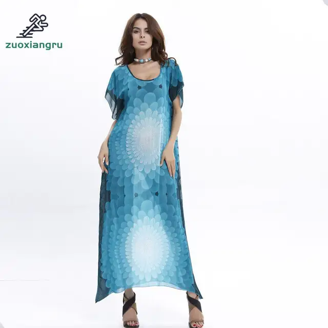 Us 1654 48 Offswimsuit Cover Up Pareo Robe Plage Swimwear Women Beach Dress Plus Size Cover Up Kaftan Bikini Lady Swimsuit Sexy Beachwear In