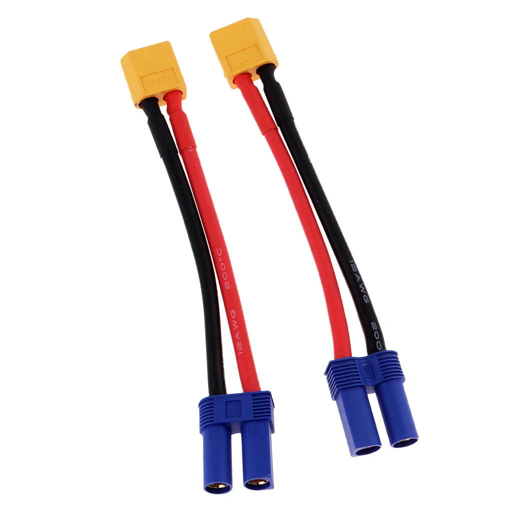 Кабель питания 135 мм провод Connetor XT60 гнездовой разъем в EC5 штекер адаптер для