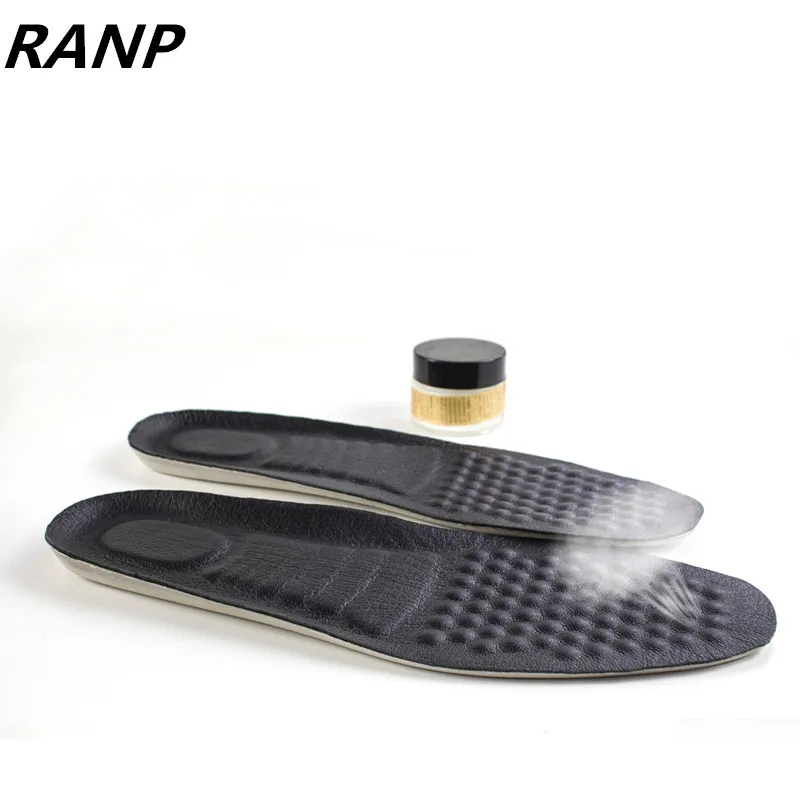 

Premium Comfortable Leather Sport Insole Flat Foot Orthotic Arch Support Shoe Pad Orthopedic Silicone Shock Absorption Men Women