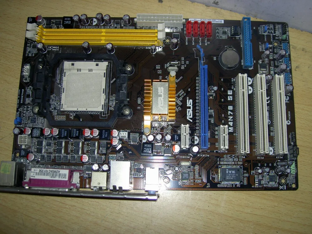 original motherboard M4N78 SE Socket AM2 AM2 AM3 DDR2 All solid desktop motherboard Free shipping
