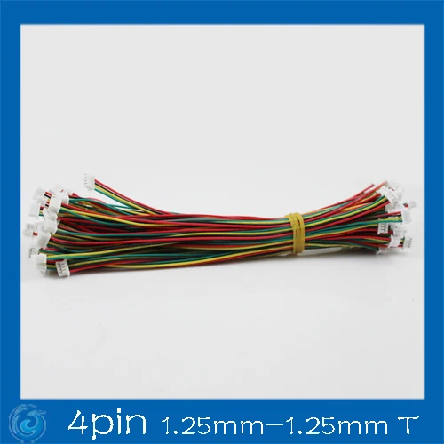 4-контактный разъем w/. провода х 10 sets.4pin 1,25 мм-1,25 м T