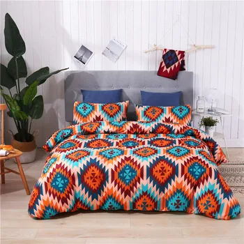 

Nordic Fashion Digital Printed Sanding Bedding Set Duvet Cover Set Bed Linen Duvet Cover Pillowcases Bed Set Twin Queen King