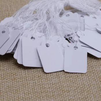 

1000pcs Pack Label Tie String Price Tags Display 26*16mm FASHION