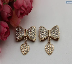 

Metal diamond bow shoes flower shoe buckle shoes accessories material bags of clothing accessories accessories