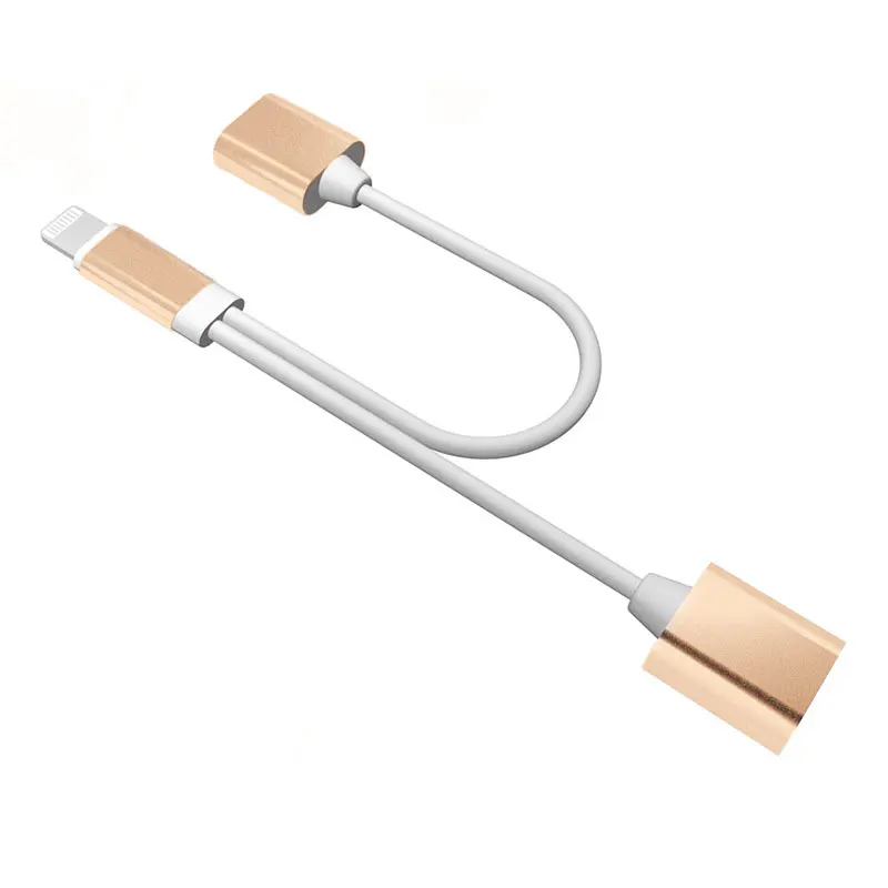Apple двойная линия управления Lightning два в одном прослушивание песни Зарядка одного
