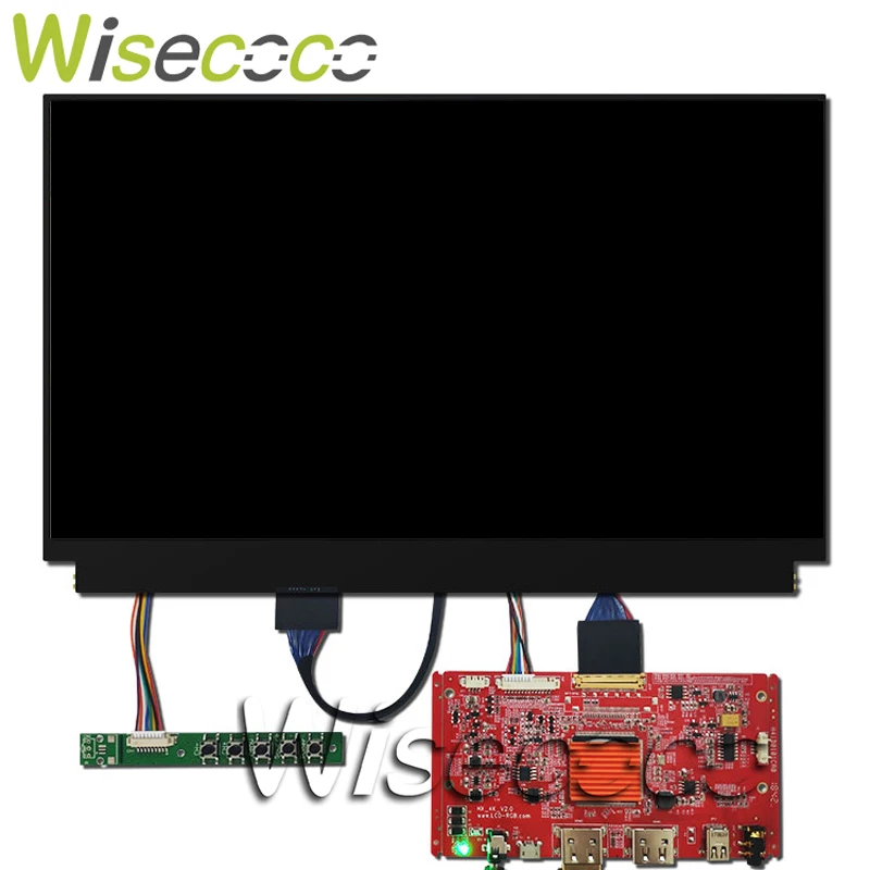 LQ125D1JW34 12,5 дюймов 4K lcd 3840*2160 UHD полный угол обзора TFT lcd тонкая панель eDP интерфейс 30 контактов 2 hdmi плата контроллера - Цвет: Full kit