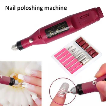 

Finger Nails Art Beauty Nail Polisher Electric Manicure Sander ABS 3 Colors Fast Polish