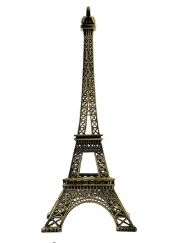 

Copper Brass CHINESE crafts decoration Asian brass Tone Eiffel Tower Figurine Imitation Statue Sculpture Souvenir 25 cm