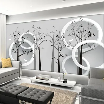 

3D three-dimensional minimalist wood background wall professional manufacturing mural wallpaper custom poster photo wall