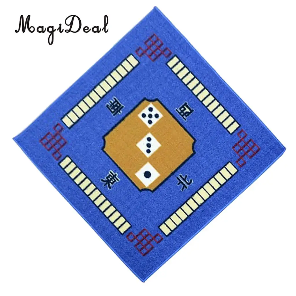 Стол-маджонг матовая скатерть Бытовая тишина анти-скольжение 79x79 см карточная игра для друзей семейная вечерние Новинка игрушка