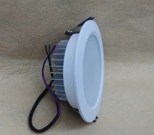 Низкое напряжение 4 провода подключения rgb 3в1 1X3W led вниз свет используется для