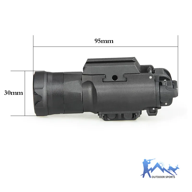 TRIJICON Tatical SD72/XH35 фонарик аэрокосмический Alumi со светодиодный подсветкой для наружного Охота OS15-0130