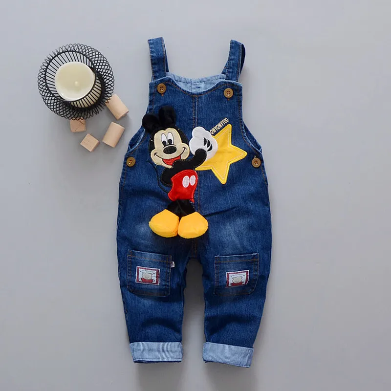 

Autumn infant rompers baby pants denim overalls toddle children bib pants denim pants trousers for boys clothing Jeans overalls