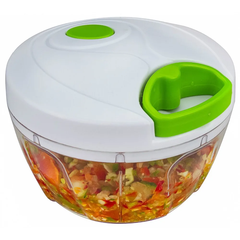 Manual Food Chopper Compact & Powerful Hand Held Vegetable Chopper