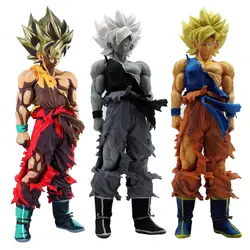 34 см фигурку аниме Dragon Ball Z Сон Гоку Супер Saiyan ПВХ Цифры Коллекционная модель игрушки