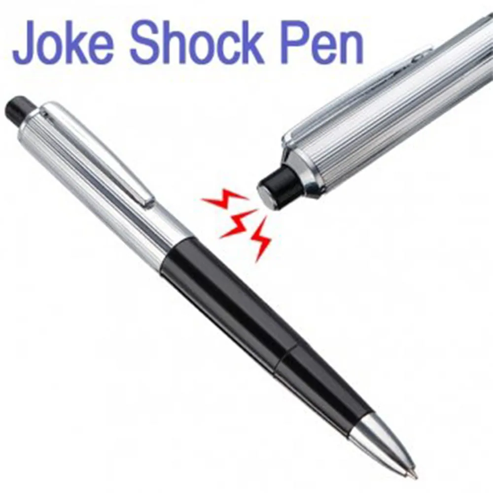 Electric Shock Pen Toy Utility Gadget Gag Joke Prank Gift Novelty Trick U5Z3 