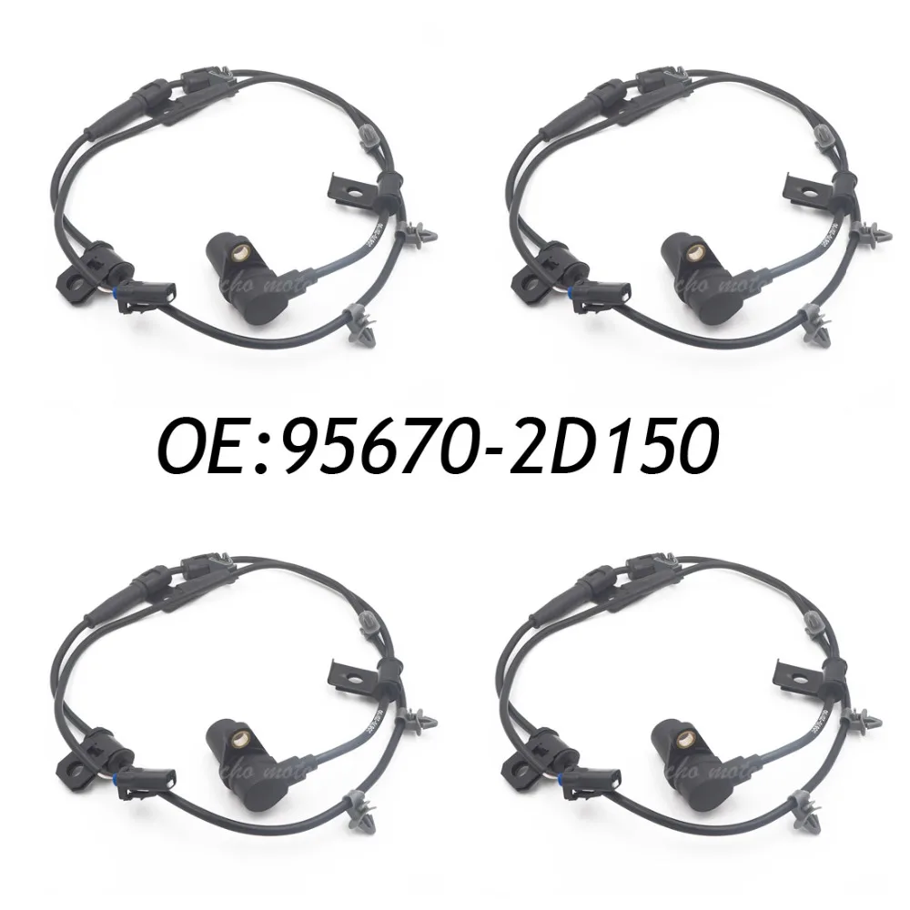 New 4pcs Fits 01 06 Hyundai Elantra ABS Speed Sensor Front Right OEM