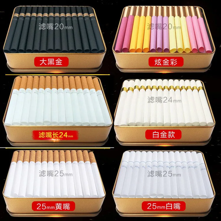 

70 PIECES Making empty pipe filter portable fashion hand-rolling pipe