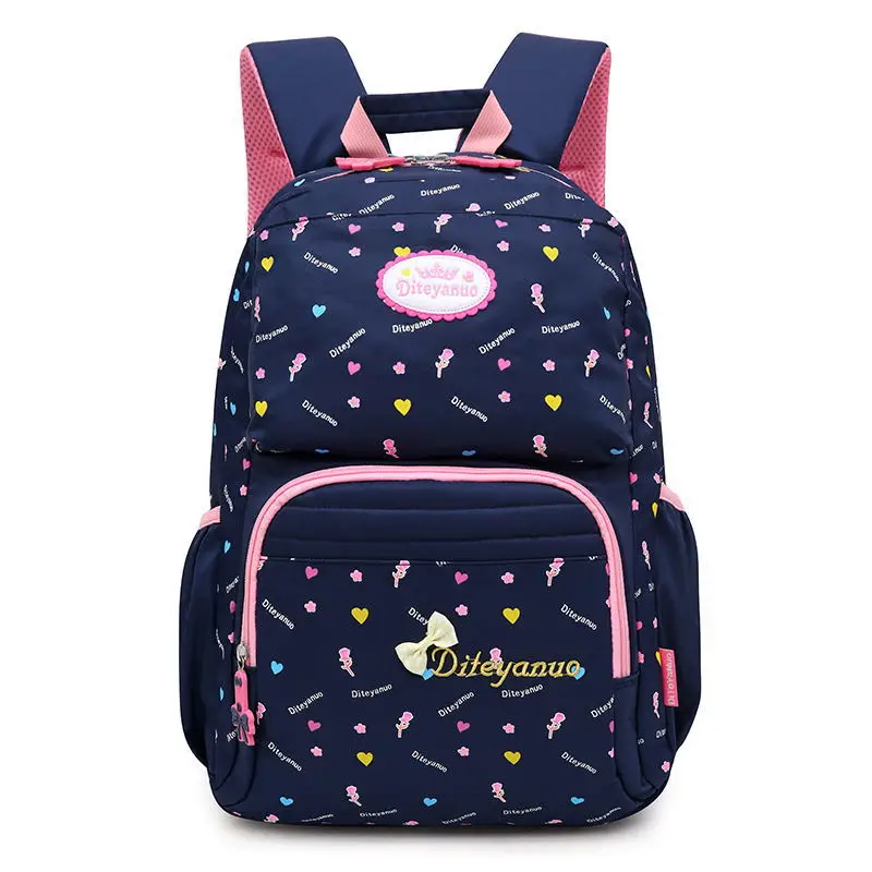 

2019 Girls School Bags Children Backpack Primary Bookbag Orthopedic Princess Schoolbags Mochila Infantil sac a dos enfant