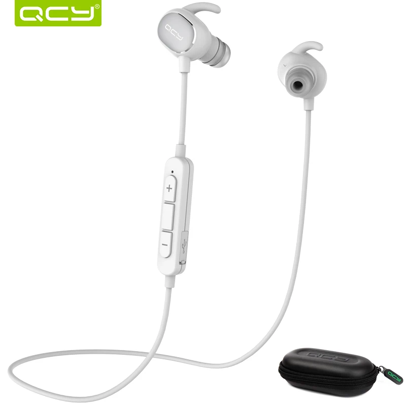  QCY combination sets QY19 sports earphone bluetooth headphones and portable storage box 