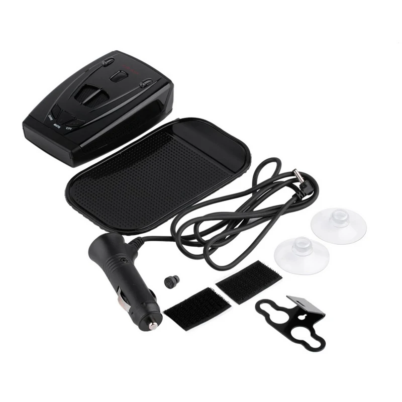 360 Degree Anti Laser Radar Detector STR-535 LED Full band X K NK Ku Ka Laser Strelka Car detector Russian version only