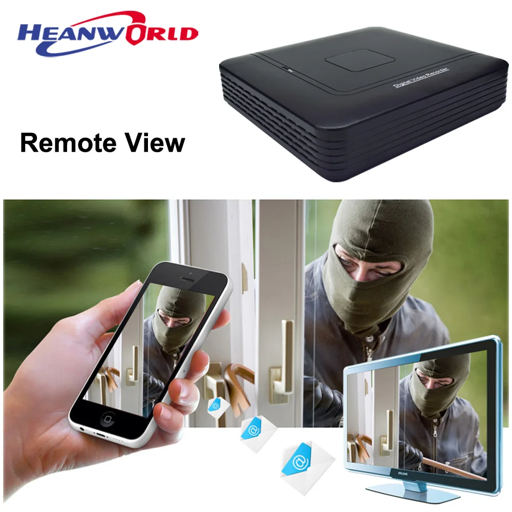  Mini POE NVR 4CH 1080P 2MP Full HD Network Video Recorder CCTV System For PoE Cam Surveillance Vide - 32761122534