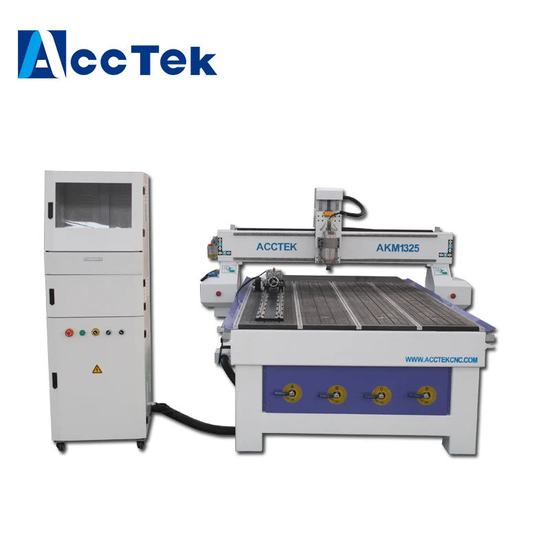 1325 4 axis wooden chair making cnc router , woodworking vacuum bed cnc