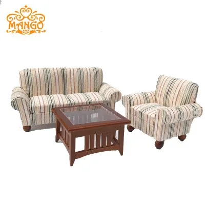 1/12 Miniature Furniture Fabulous Dollhouse Sofa End Tea Table Set Furniture Toys Pretend Play Classic Toy Doll House Decoration 1/12 Miniature Furniture Fabulous Dollhouse Sofa End Tea Table Set Furniture Toys Pretend Play Classic Toy Doll House Decoration