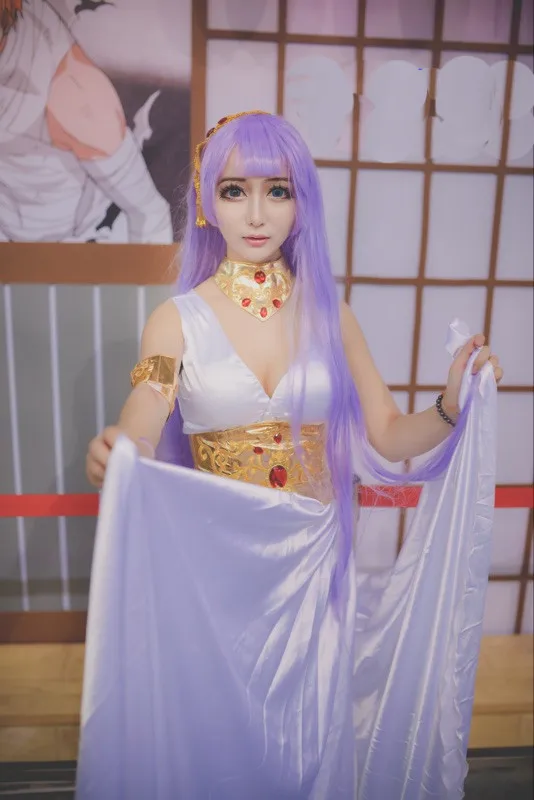 聖闘士星矢　アテナ　コスプレフルセット 聖闘士星矢 アテナ コスプレフルセット