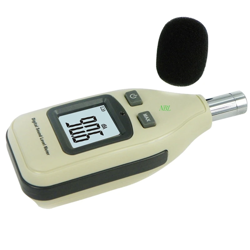 Цифровой Шум уровень шума Тестер 30-130dB ЖК-дисплей цифровой измеритель уровня звука быстро/медленно дБ Частотный измерительные инструменты GM1351