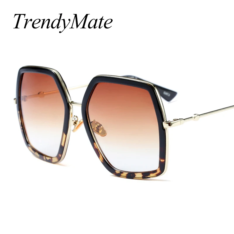 Итальянские Роскошные брендовые негабаритные Квадратные Солнцезащитные очки для женщин и мужчин, брендовые дизайнерские ретро солнцезащитные очки для женщин Oculos 1227T
