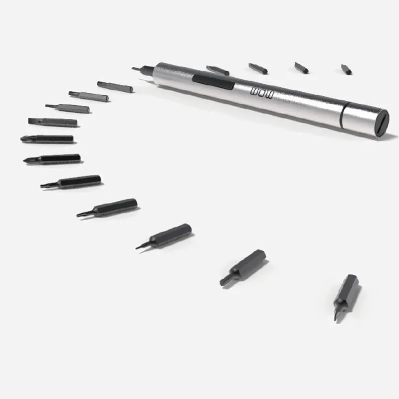 Xiaomi Wowstick 1FS Updated 18 Bits Electric Aluminium Body With LED DIY Tool Kit for Device Repair