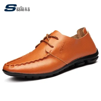 

Men Shoes Dress Light Weight New Design Leather Shoes Brand Flat With Male Dress Shoes AA50137