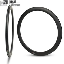 27mm Wider More Aero 50mm Carbon Rim 700c For Road Bike Gravel Bike Cyclocross Clincher Tubular Bicycle Rim 18/20/21/24 Hole