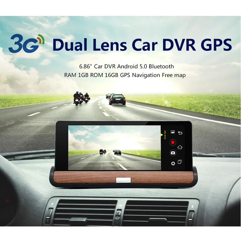 Новый 7 дюймовый автомобильный GPS навигатор с навигацией для Android dvrs