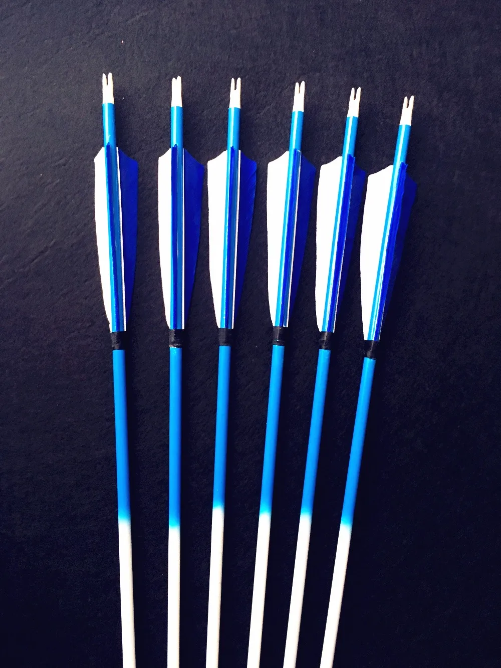 

6/12Pcs 32 inch Spine 500 Carbon Arrow for Recurve Bow Hunting and Archery Shooting Target