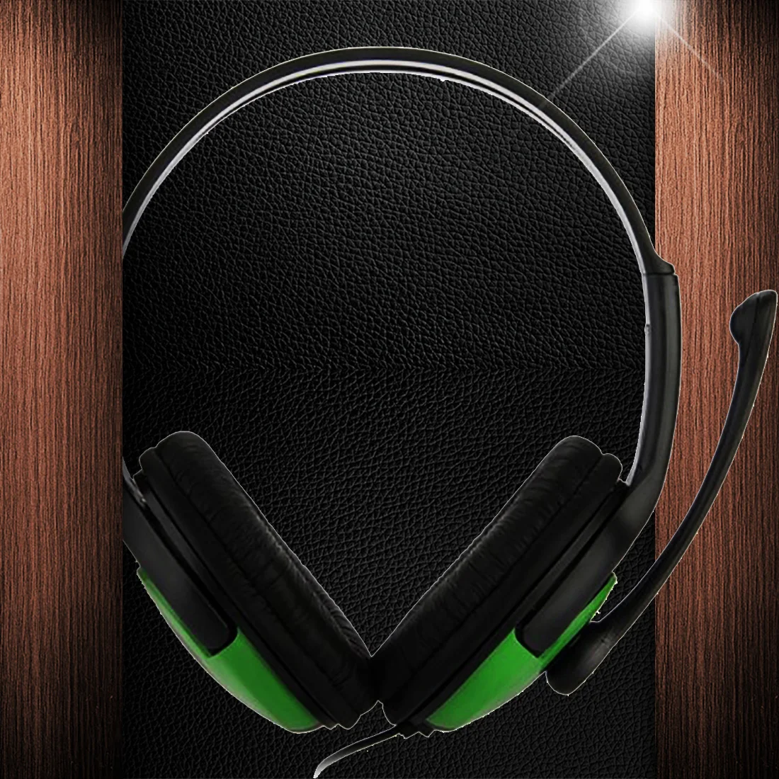 Marsnaska Adjustable TOP Gaming Headset wired Earphone Headsets + Mic