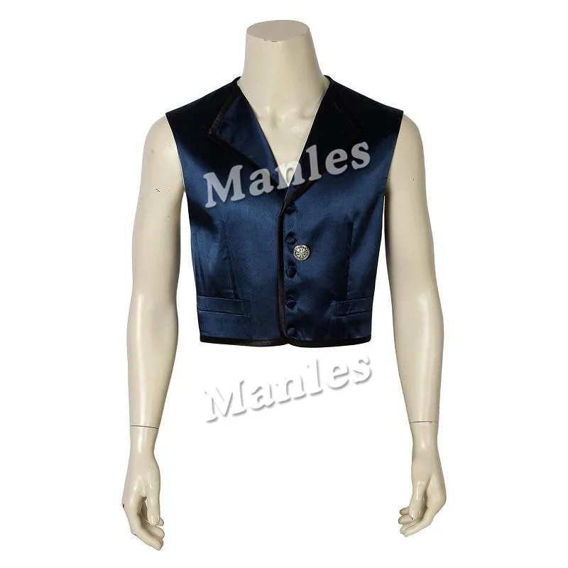 Fantastic Beasts and Where to Find Them 2 Costume Gellert Grindelwald Cosplay Carnival Adult Men Halloween Custom Made Only Coat Fantastic Beasts and Where to Find Them 2 Costume Gellert Grindelwald Cosplay Carnival Adult Men Halloween Custom Made Only Coat
