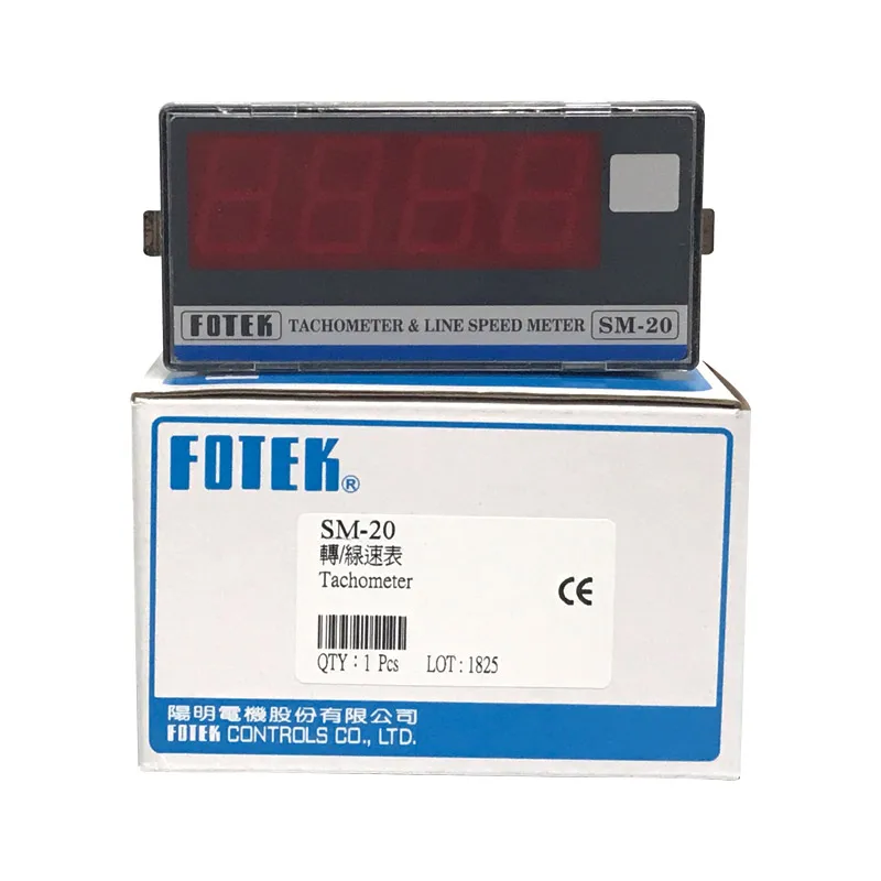 

Fotek SM-20 Multifunction Digital Tachometer Line Speed