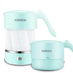 KONKA KEK-06G501 портативный складной электрический чайник складной сосуд быстрое кипение используется по всему миру двойное напряжение